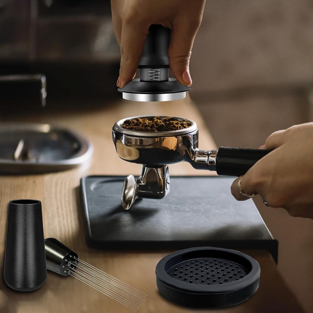 Espresso Tamper 51mm Set Inclu - Espresso Tamper Set のレビューと価格