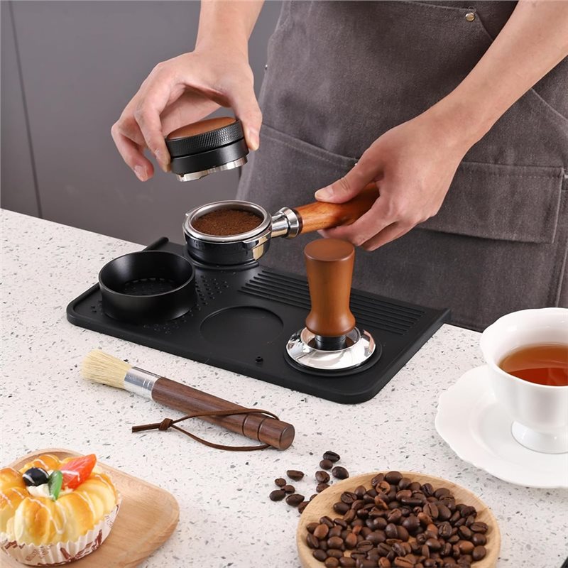 B17B Espresso Tamping Mat And  - Espresso Tamper Set のレビューと価格
