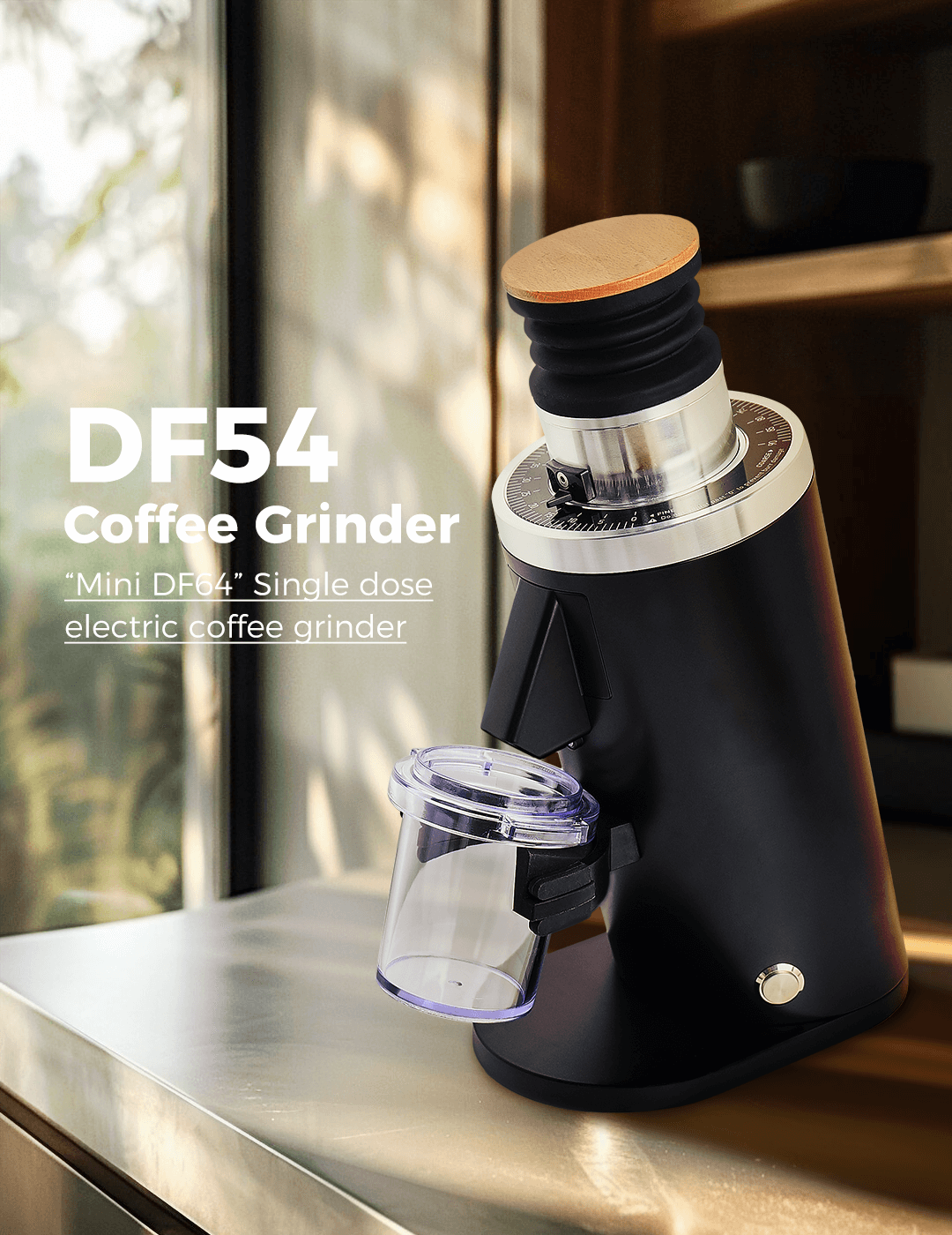 New Design DF54 Household Espr - Coffee Grinder Burr Flat のレビューと価格