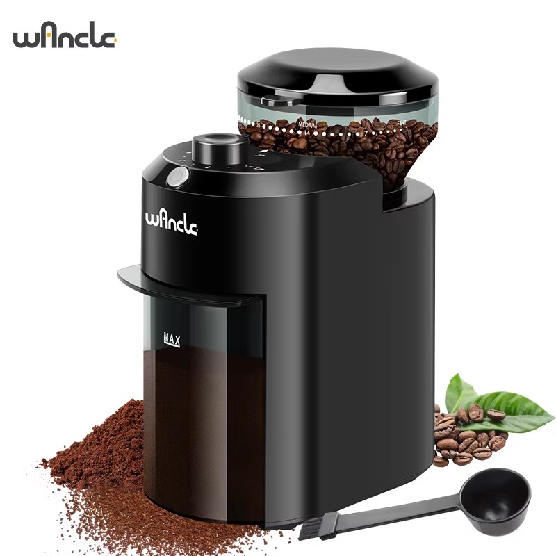 Wancle Electric Burr Coffee Gr - Coffee Grinder Burr Flat のレビューと価格