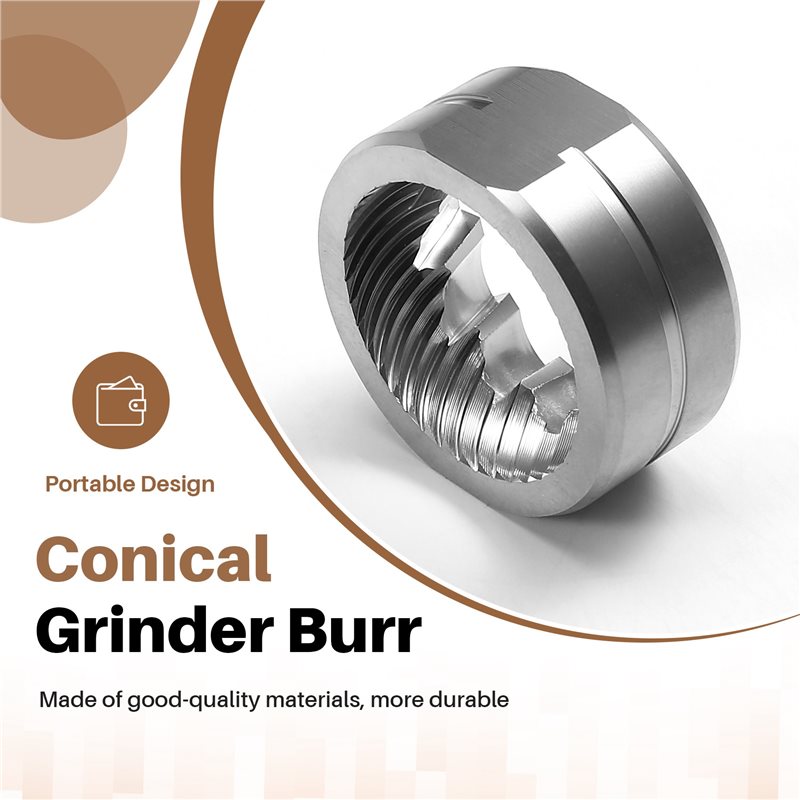 【BRAND NEW】2 Set 38Mm Conical  - Coffee Grinder Burr Flat のレビューと価格