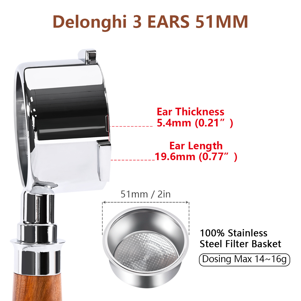 51mm Coffee Bottomless Portafi - Coffee Equipment Tools のレビューと価格