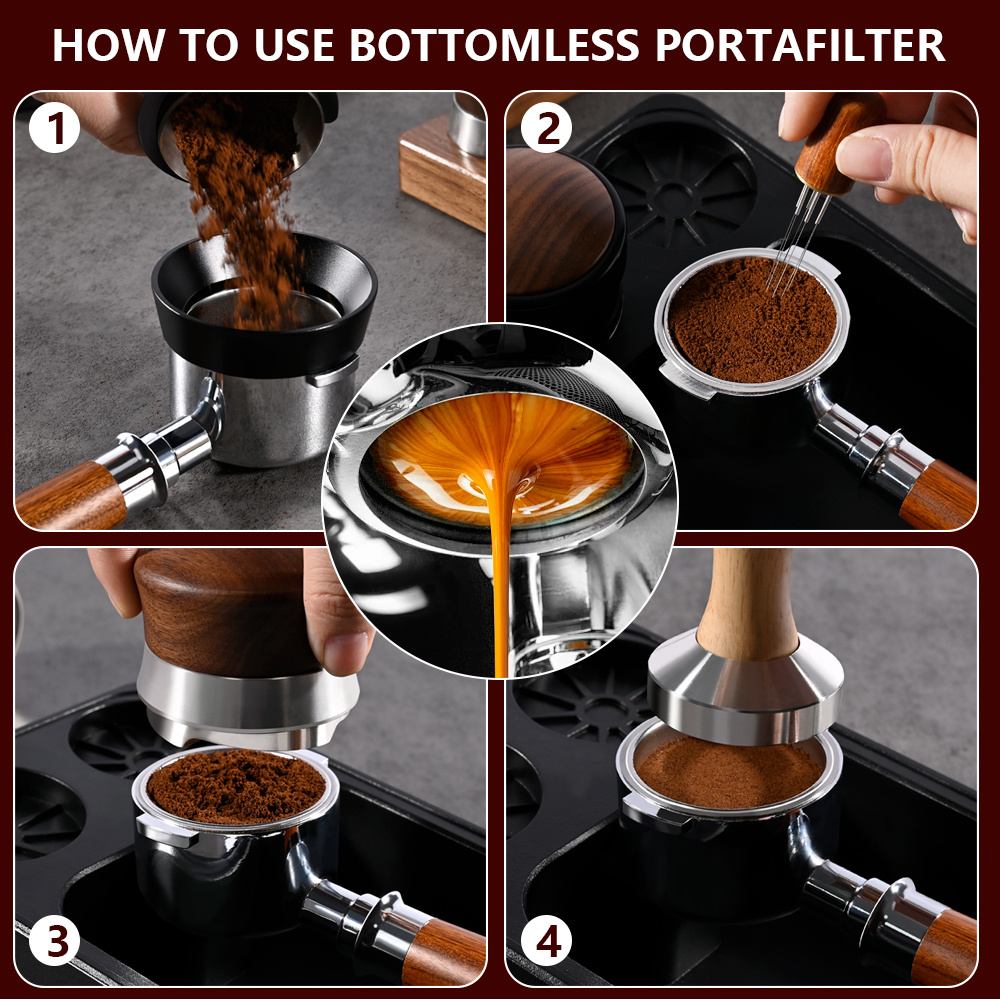 51mm Coffee Bottomless Portafi - Coffee Equipment Tools のレビューと価格