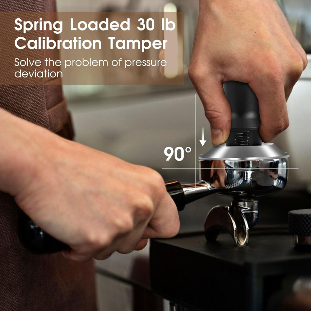 Coffee Distributor 58mm 53mm 5 - Espresso Tamper Set のレビューと価格