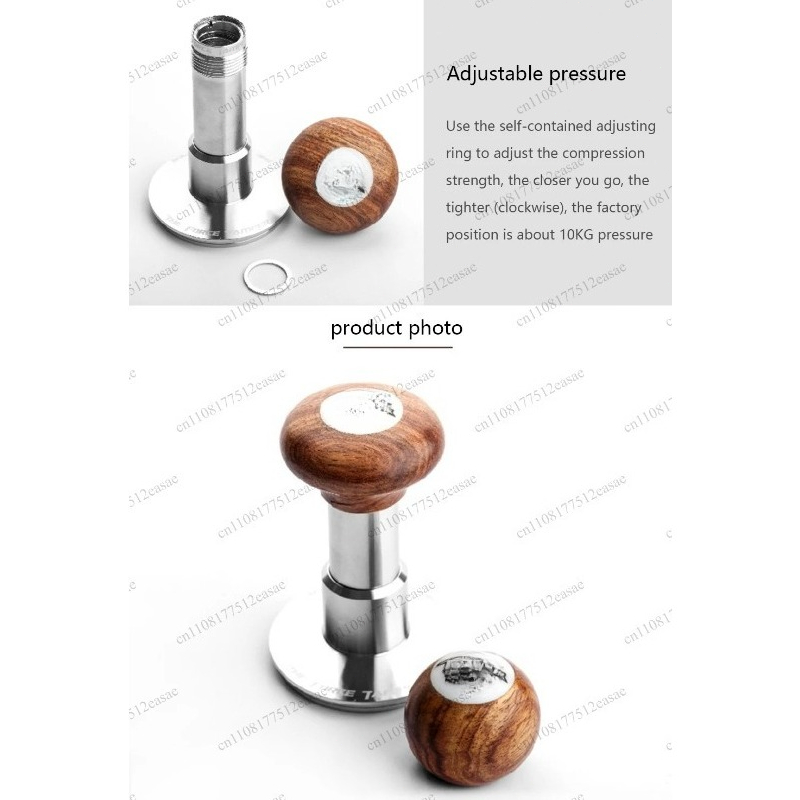 58mm Stainless Steel Espresso  - Espresso Tamper Set のレビューと価格