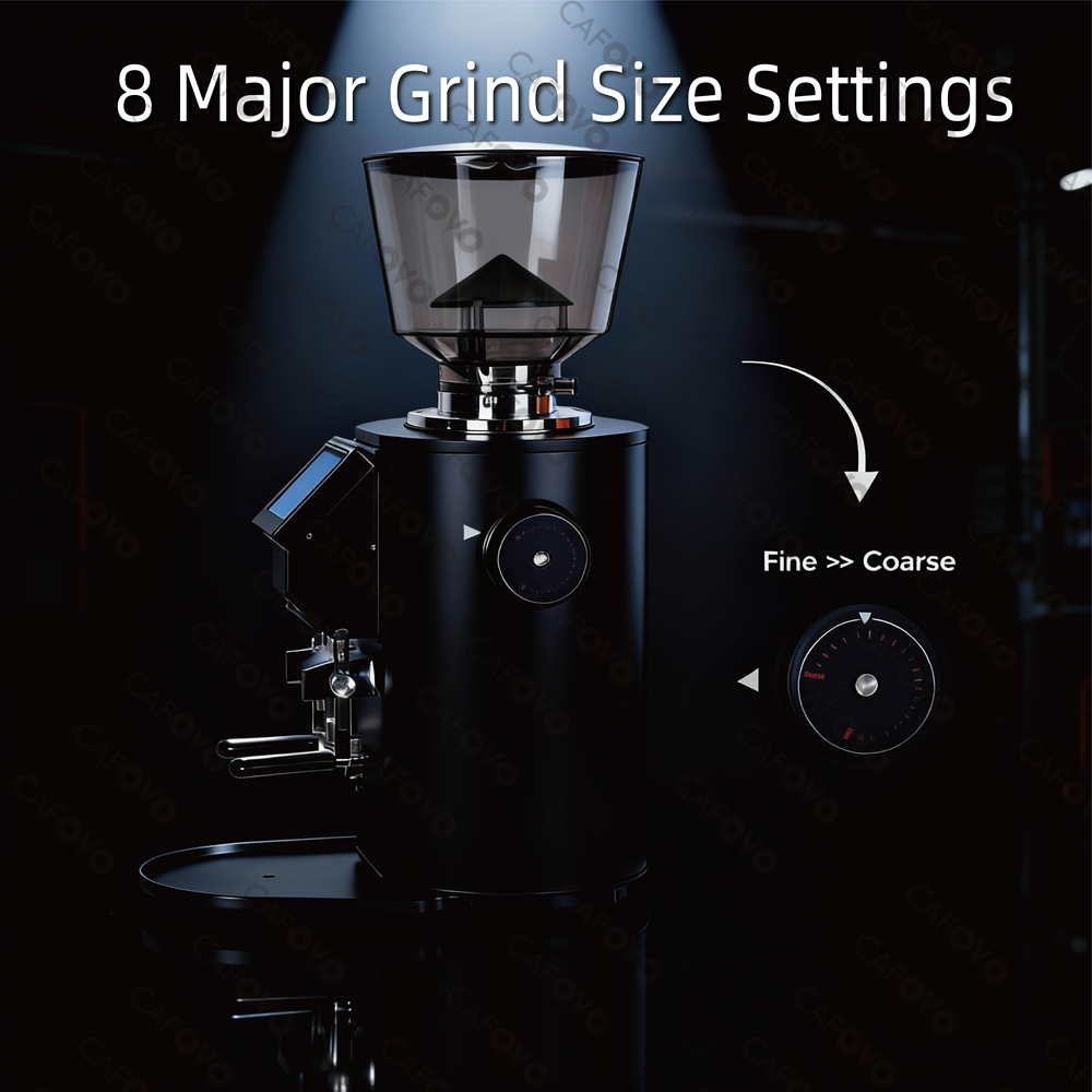 CAFOVO G664F Professional Weig - Coffee Grinder Burr Flat のレビューと価格