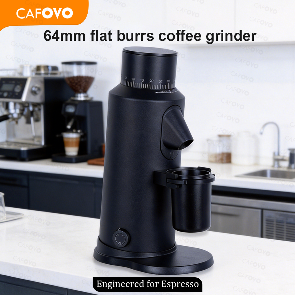 CAFOVO G864FV Variable Speed C - Coffee Grinder Burr Flat のレビューと価格