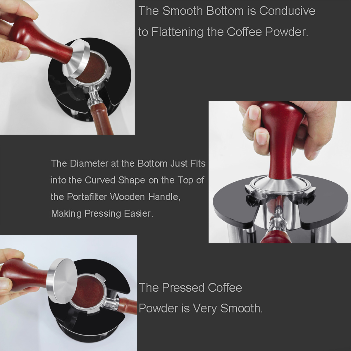 51mm 53mm 58mm Espresso Tamper - Espresso Tamper Set のレビューと価格