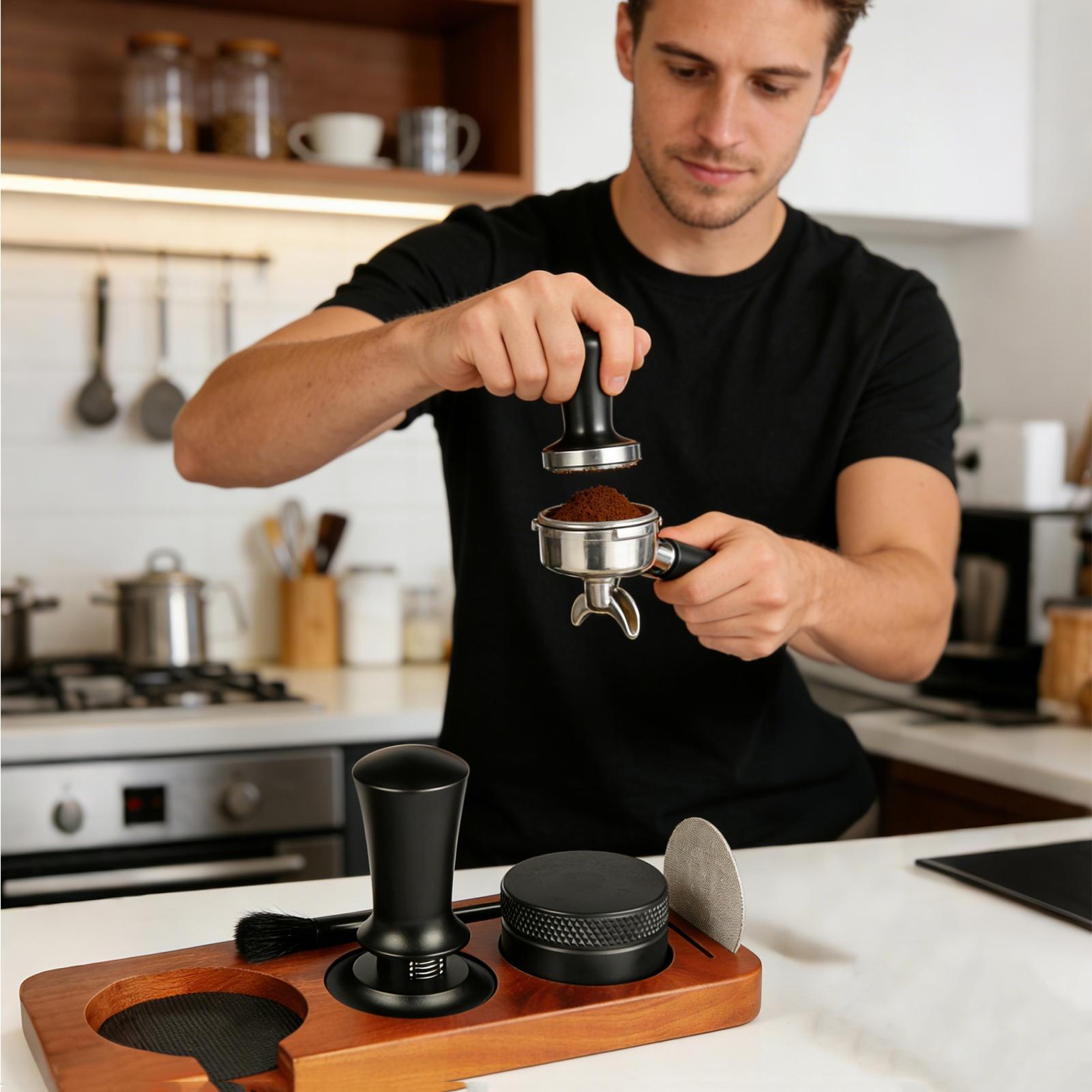 7Pcs Espresso Accessories Kit, - Espresso Tamper Set のレビューと価格