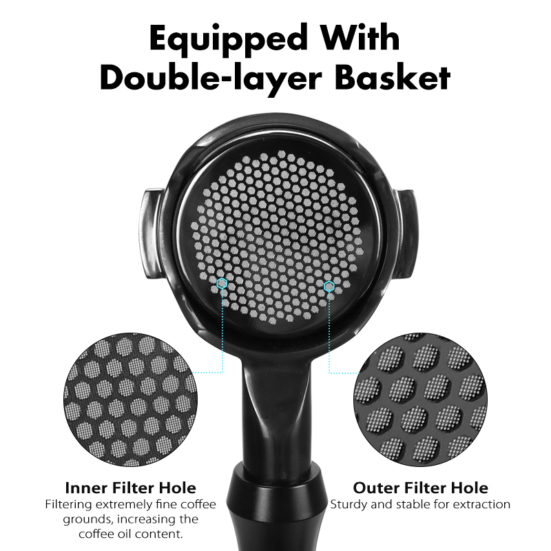 58MM Coffee Bottomless Portafi - Coffee Equipment Tools のレビューと価格